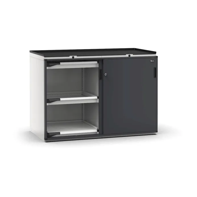 Fami - Armadio con porte scorrevoli con 4 cassetti 4x75 2xPE