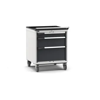 Fami - Armadio con ruote con 3 cassetti 1x100 1x200 1x300