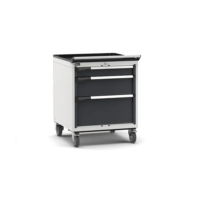 Fami - Armadio con ruote con 3 cassetti 1x100 1x200 1x300