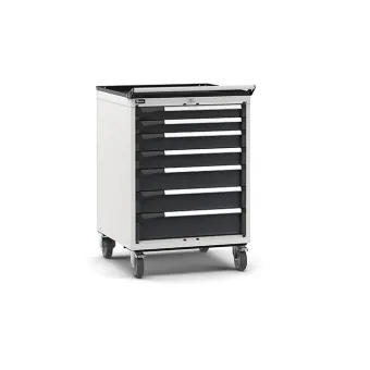 Fami - Armadio con ruote con 7 cassetti 2x75 2x100 2x125 1x150