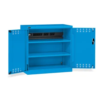 Fami - Armadio con porte a battente fessurate
