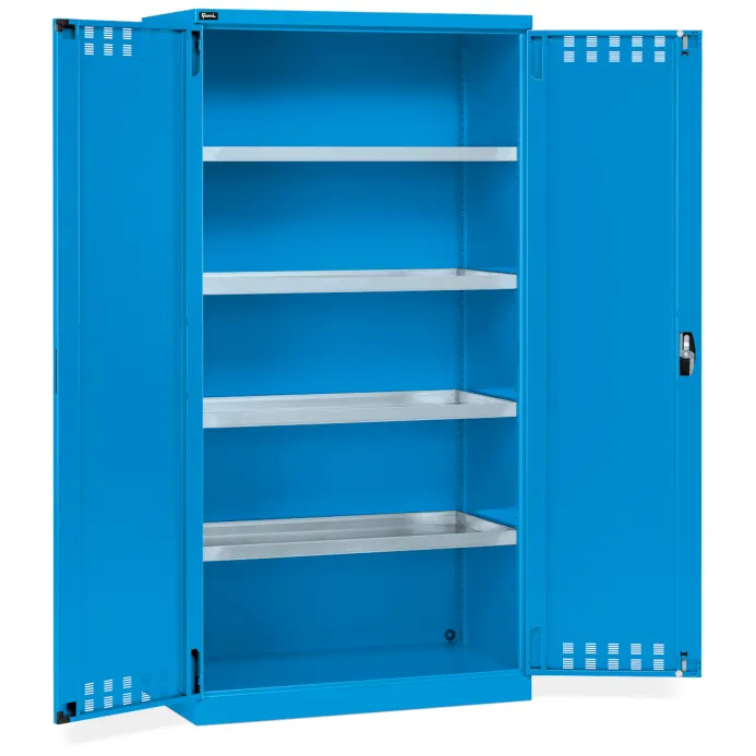 Fami - Armadio con porte a battente fessurate