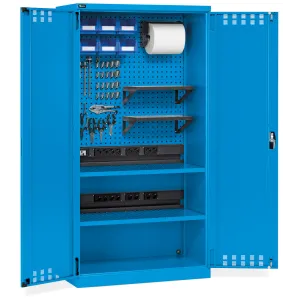 Fami - Armadio con porte a battente fessurate