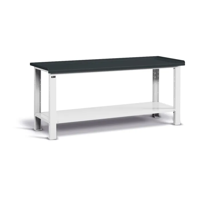 Fami - Banco smontato con piano in acciaio 2,5 mm