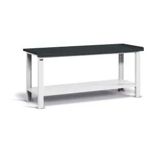 Fami - Banco smontato con piano in acciaio 2,5 mm