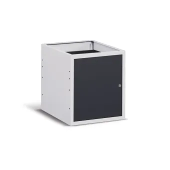 Fami - Armadio L500 mm con 1 porta e 1 piano regolabile