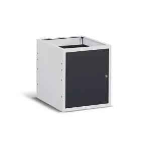 Fami - Armadio L500 mm con 1 porta e 1 piano regolabile