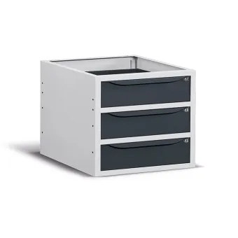Fami - Armadio L629 mm con 3 cassetti H150 mm