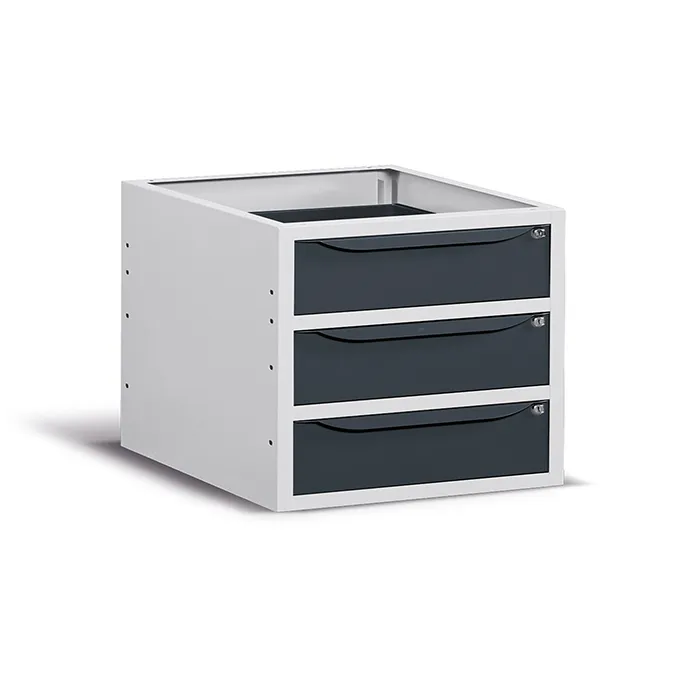 Fami - Armadio L629 mm con 3 cassetti H150 mm