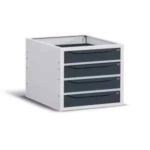 Fami - Armadio L629 mm con 4 cassetti H105 mm