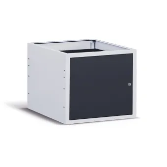 Fami - Armadio L629 mm con 1 porta e 1 piano regolabile