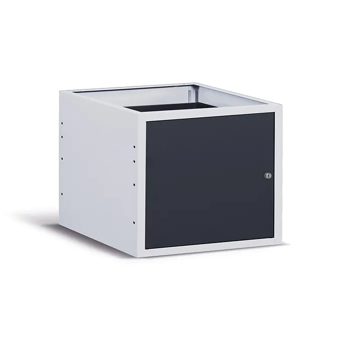 Fami - Armadio L629 mm con 1 porta e 1 piano regolabile