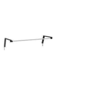 Fami - Kit 2 supporti inclinati con binario