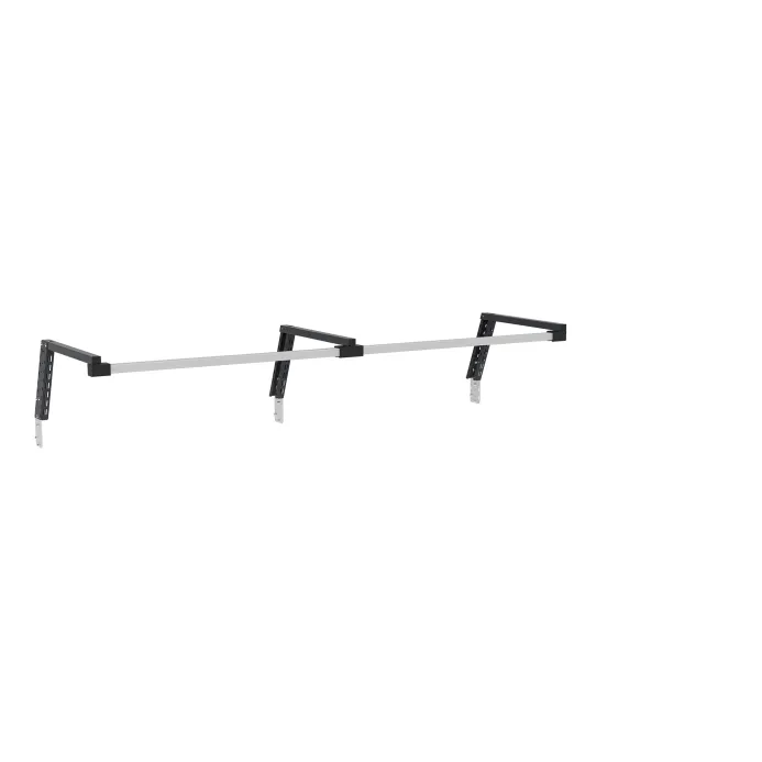Fami - Kit 3 supporti inclinati con 2 binari