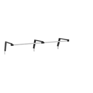 Fami - Kit 3 supporti inclinati con 2 binari