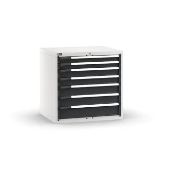 Fami - Armadio con 7 cassetti 2x75 2x100 2x125 1x150