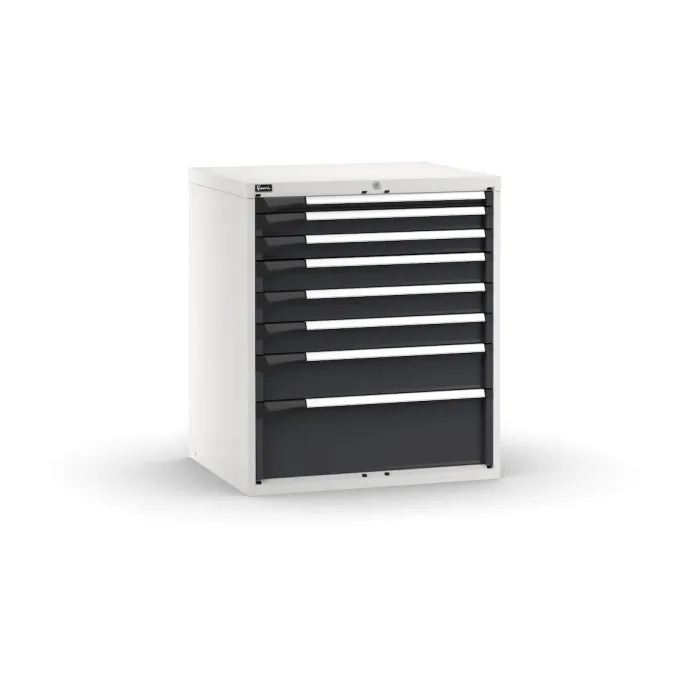 Fami - Armadio con 8 cassetti 1x50 2x75 3x100 1x150 1x250