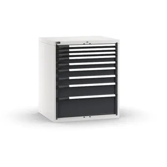 Fami - Armadio con 9 cassetti 3x50 2x75 2x100 1x150 1x250