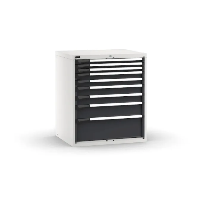 Fami - Armadio con 9 cassetti 3x50 2x75 2x100 1x150 1x250