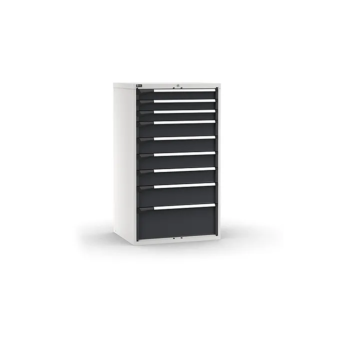 Fami - Armadio con 9 cassetti 3x100 4x150 1x200 1x300