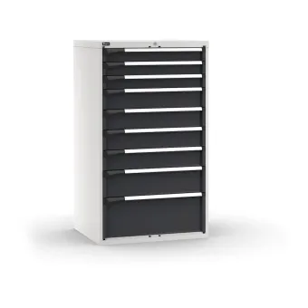 Fami - Armadio con 9 cassetti 3x100 4x150 1x200 1x300