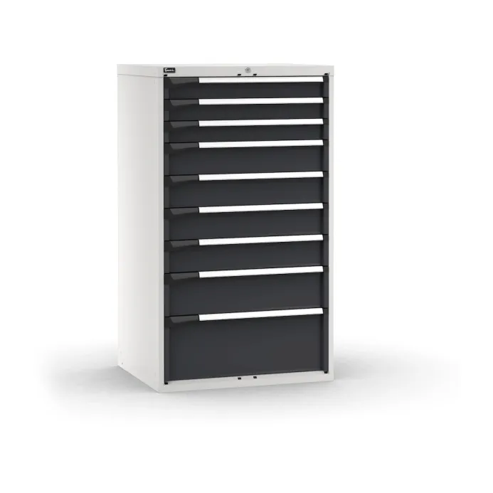 Fami - Armadio con 9 cassetti 3x100 4x150 1x200 1x300