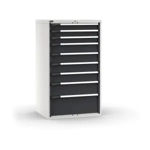 Fami - Armadio con 9 cassetti 3x100 4x150 1x200 1x300