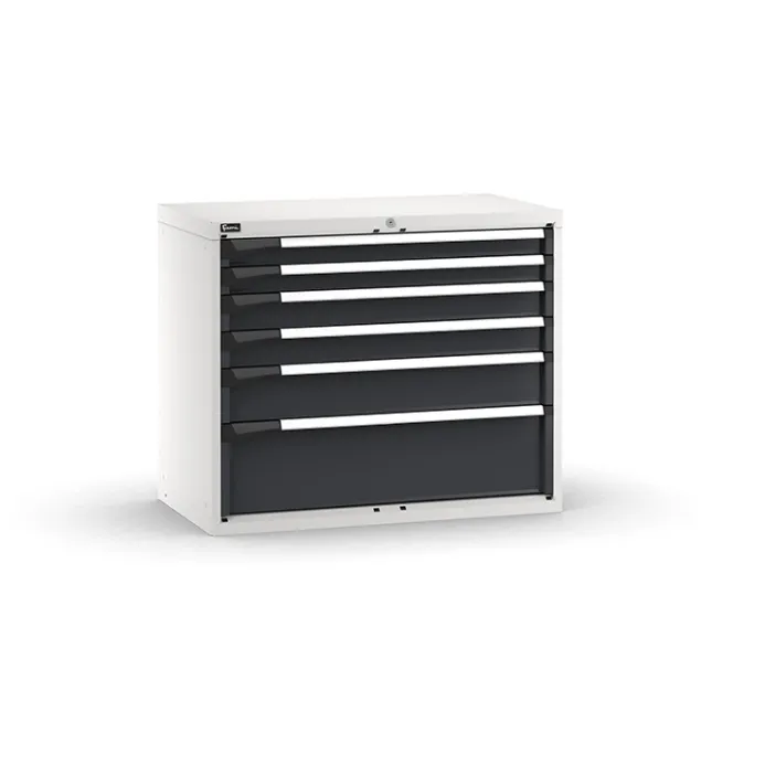 Fami - Armadio con 6 cassetti 2x75 2x100 1x150 1x250
