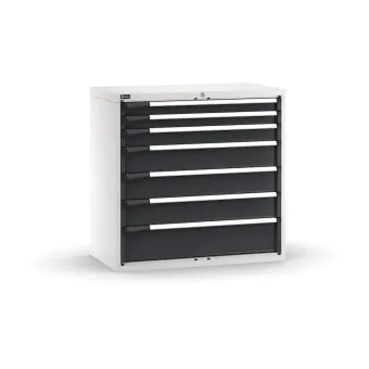 Fami - Armadio con 7 cassetti 2x75 1x100 3x150 1x200