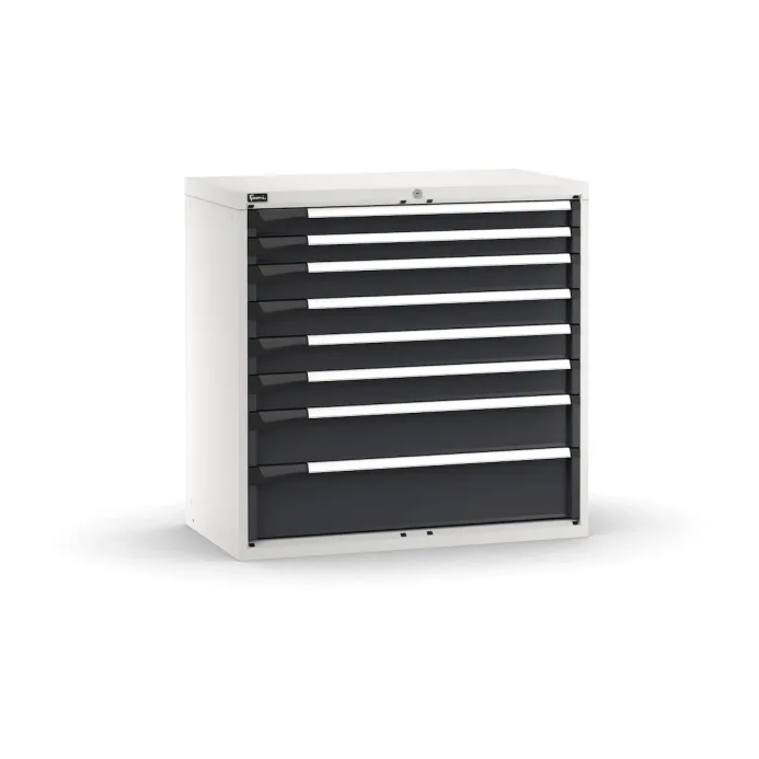 Fami - Armadio con 8 cassetti 2x75 4x100 1x150 1x200