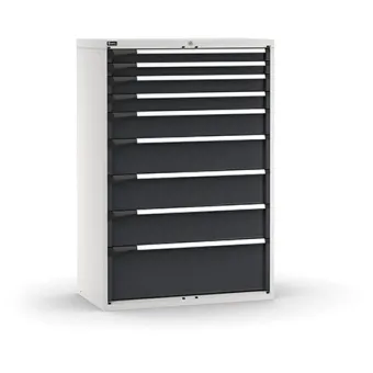 Fami - Armadio con 9 cassetti 2x75 2x100 1x150 3x200 1x300