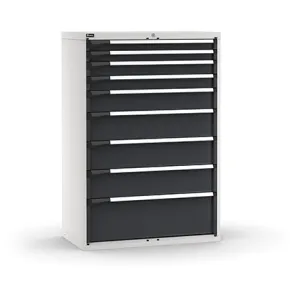 Fami - Armadio con 9 cassetti 2x75 2x100 1x150 3x200 1x300