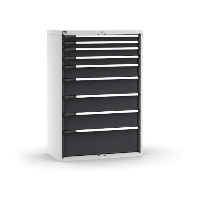 Fami - Armadio con 9 cassetti 2x75 2x100 1x150 3x200 1x300