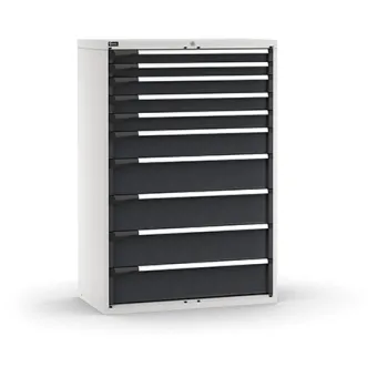 Fami - Armadio con 10 cassetti 2x75 3x100 1x150 4x200