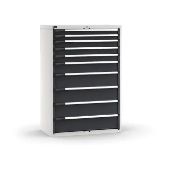 Fami - Armadio con 10 cassetti 2x75 3x100 1x150 4x200