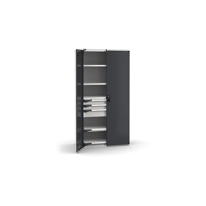 Fami - Armadio con porte con 3 cassetti 2xPR 2x100 1x150 2xPE