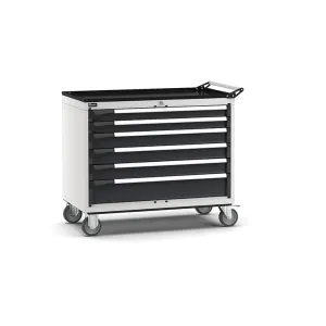 Fami - Armadio con ruote con 6 cassetti 2x75 3x100 1x150