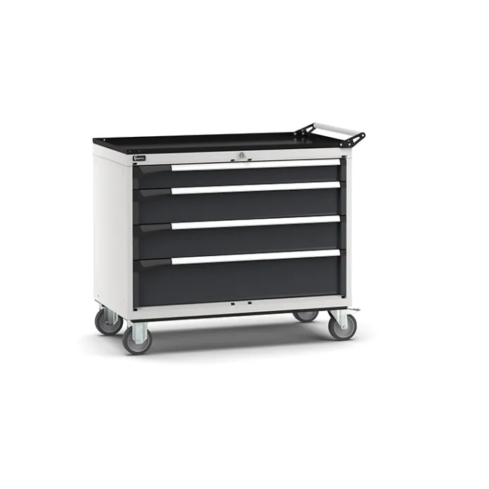 Fami - Armadio con ruote con 4 cassetti 1x100 2x150 1x200