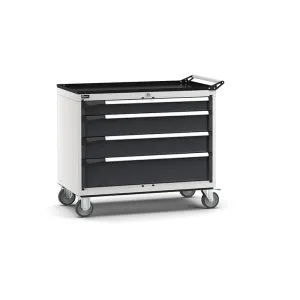 Fami - Armadio con ruote con 4 cassetti 1x100 2x150 1x200