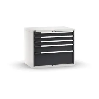 Fami - Armadio con 5 cassetti 3x100 1x150 1x300