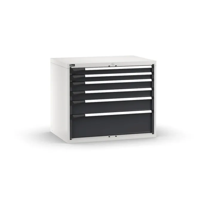 Fami - Armadio con 6 cassetti 2x75 2x100 1x150 1x250