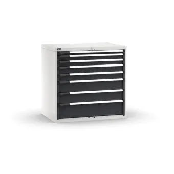 Fami - Armadio con 8 cassetti 1x50 2x75 2x100 2x150 1x200