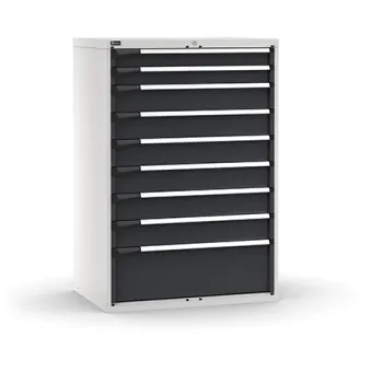 Fami - Armadio con 9 cassetti 2x100 6x150 1x300