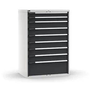 Fami - Armadio con 9 cassetti 2x100 6x150 1x300