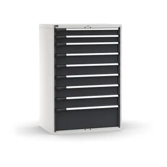 Fami - Armadio con 9 cassetti 2x100 6x150 1x300