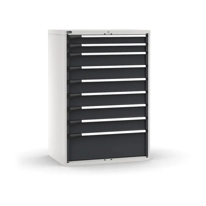 Fami - Armadio con 9 cassetti 2x100 6x150 1x300