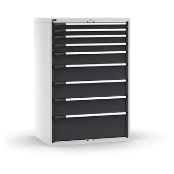 Fami - Armadio con 9 cassetti 2x75 2x100 1x150 3x200 1x300