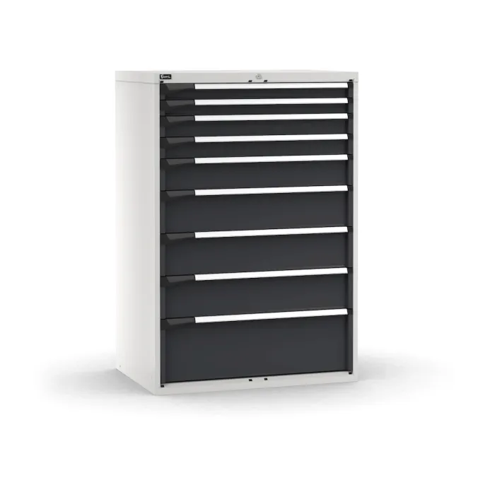 Fami - Armadio con 9 cassetti 2x75 2x100 1x150 3x200 1x300
