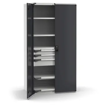 Fami - Armadio con porte con 3 cassetti 2xPR 2x100 1x150 2xPE