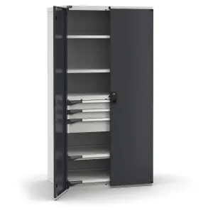Fami - Armadio con porte con 3 cassetti 2xPR 2x100 1x150 2xPE